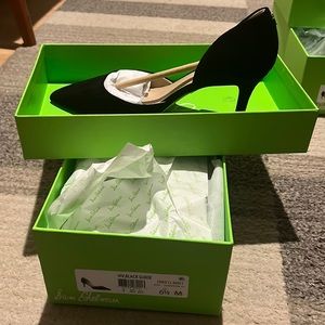 Sam Edelman never worn black suede heels